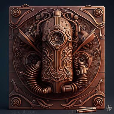 3D model steam punk (STL)